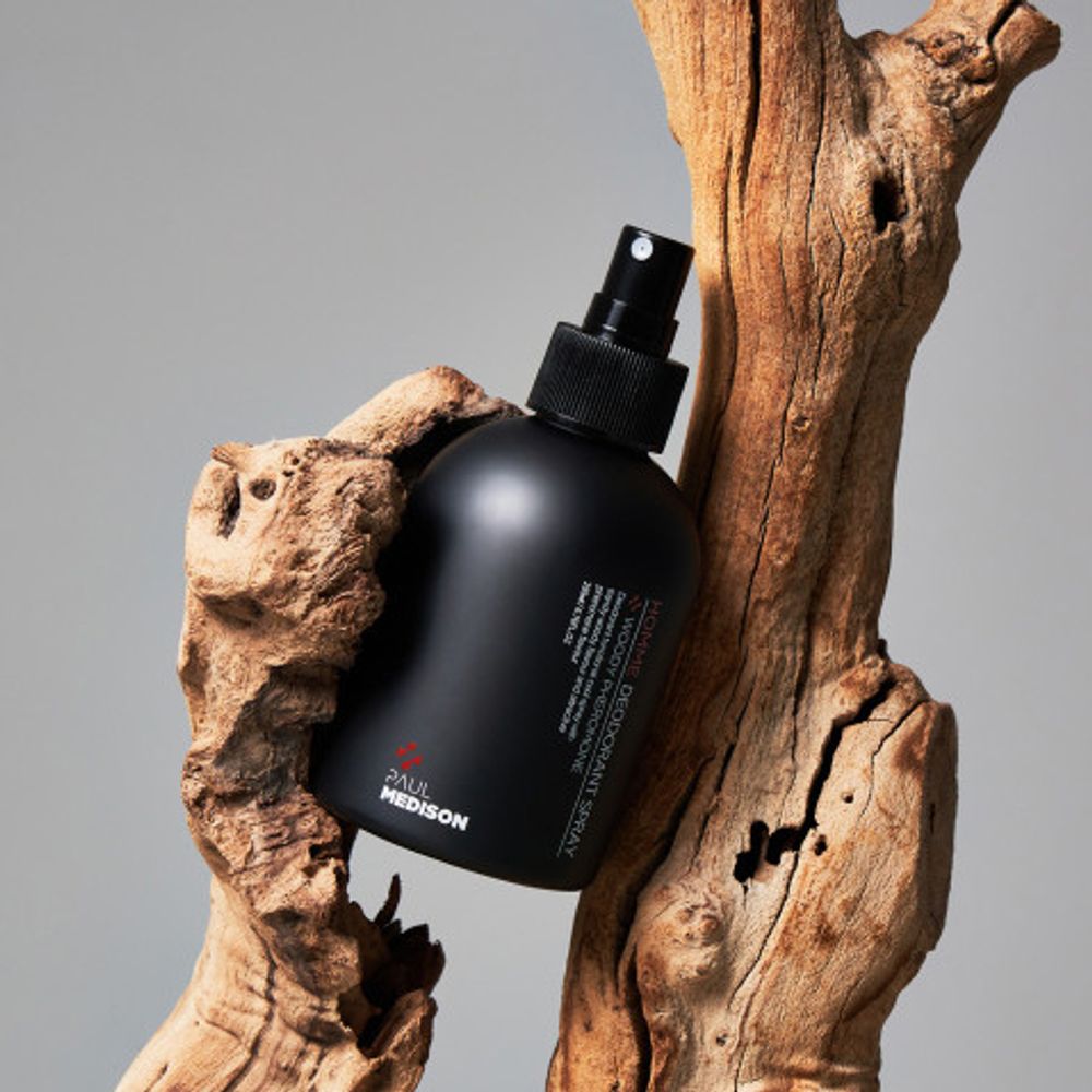 [Paul Medison] Homme Deodorant Spray _ Woody Pheromone Scent _  200ml/ 6.76 Fl.oz, Anti odor, Anti Sweat Deodorant Spray _ Made in Korea